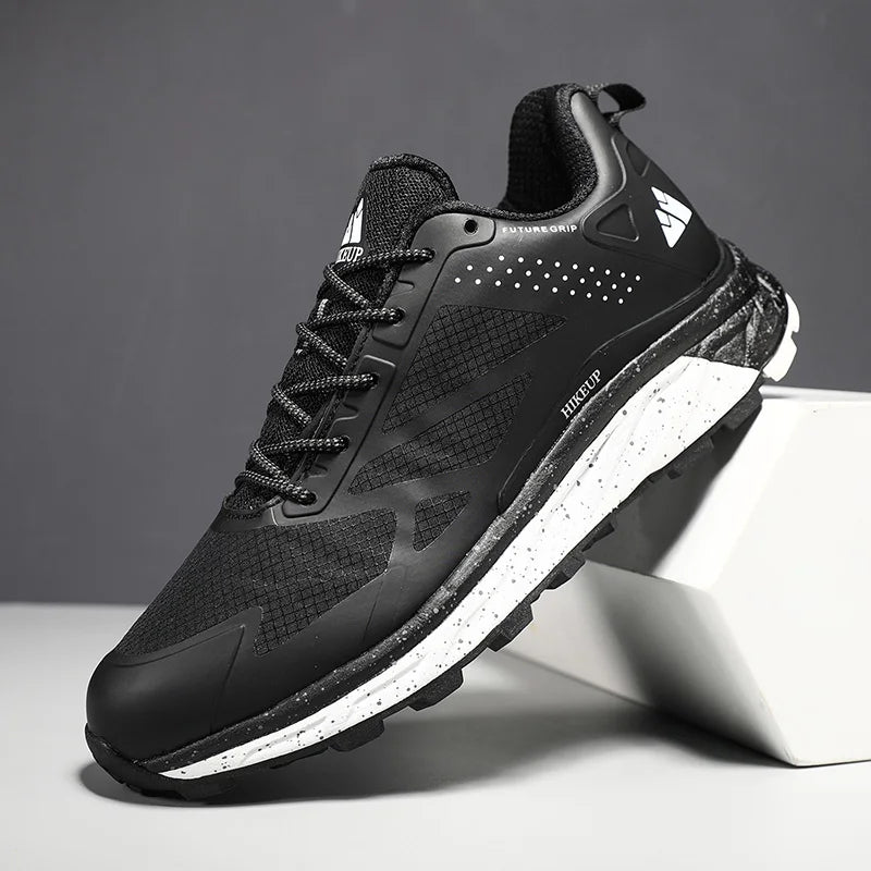 Men'S Hiking Trail Running Shoes Breathable Hiking Sport Trail Male Comfort Trekking Running Sneakers