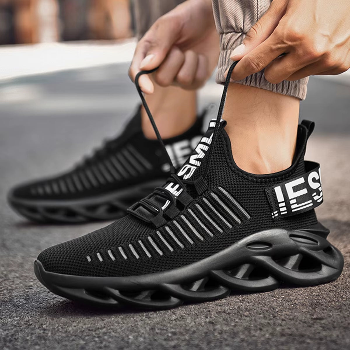 Men Shoes Comfortable Sneakers Breathable Running Shoes for Men Mesh Tenis Sport Shoes Waling Sneakers