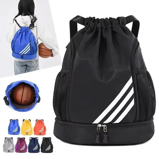 Sports Backpack, Basketball Backpack, Outdoor Waterproof Swimming, Fitness Travel, Sports Bag, Hiking and Mountaineering